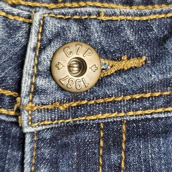 C7P Chip & Pepper Size 3 Juniors Bootcut Jeans - Picture 10 of 10